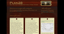 Desktop Screenshot of plan28.org