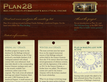 Tablet Screenshot of plan28.org